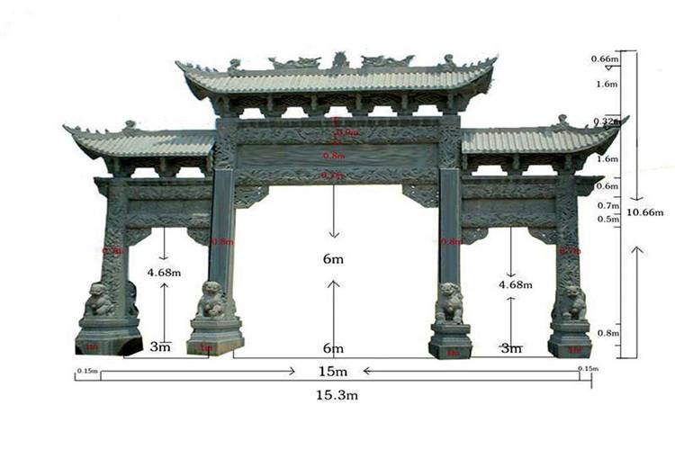 青石牌坊价格