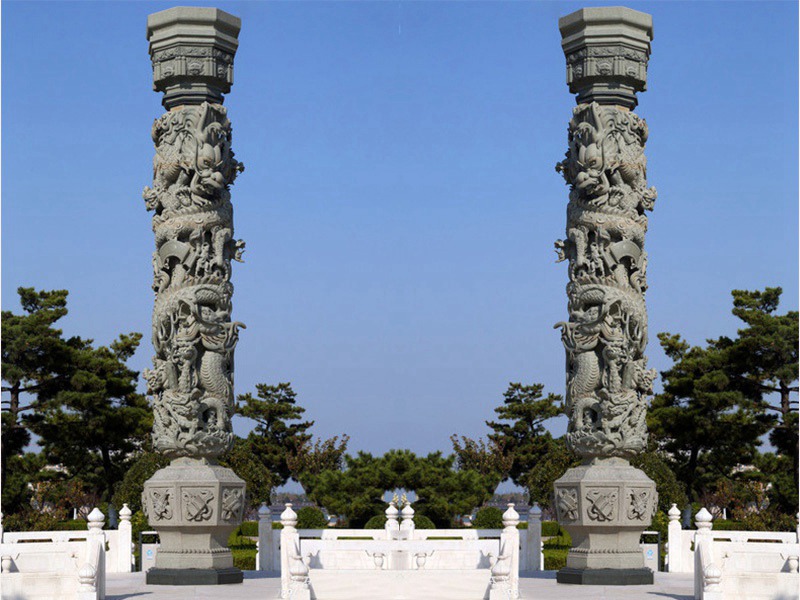 石雕龙柱厂家