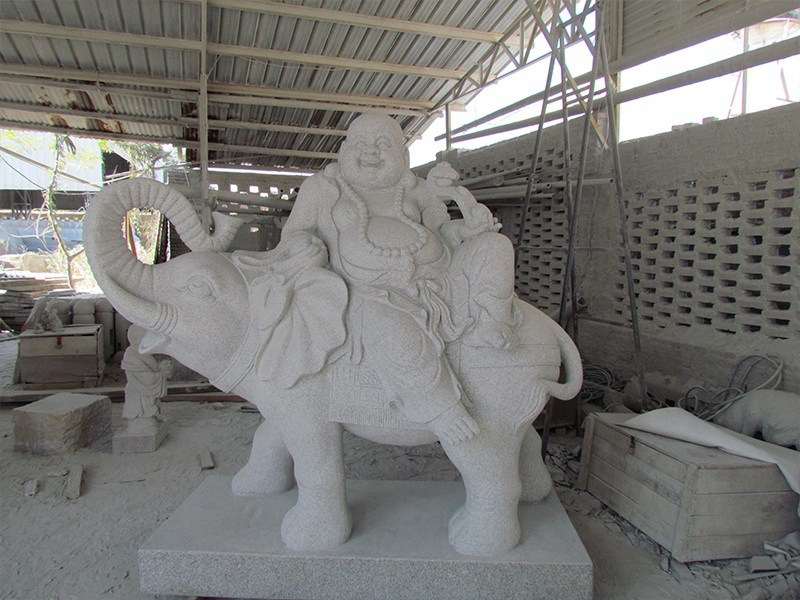 佛教石雕大象