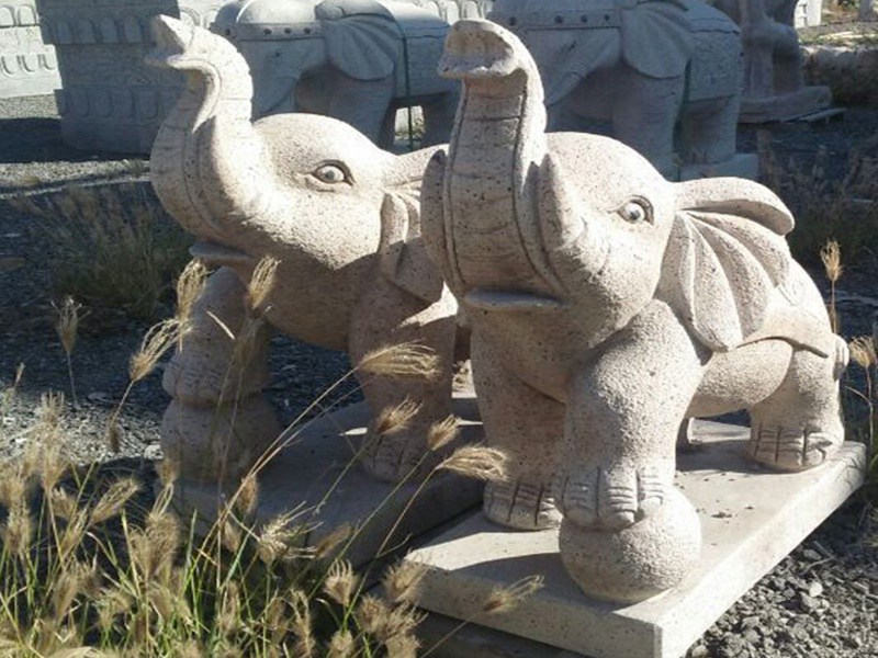 造型石小象