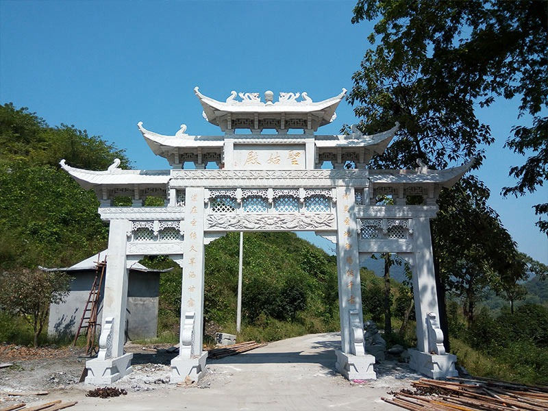 寺院石牌坊