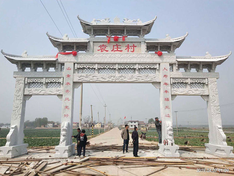 村口石牌坊价格