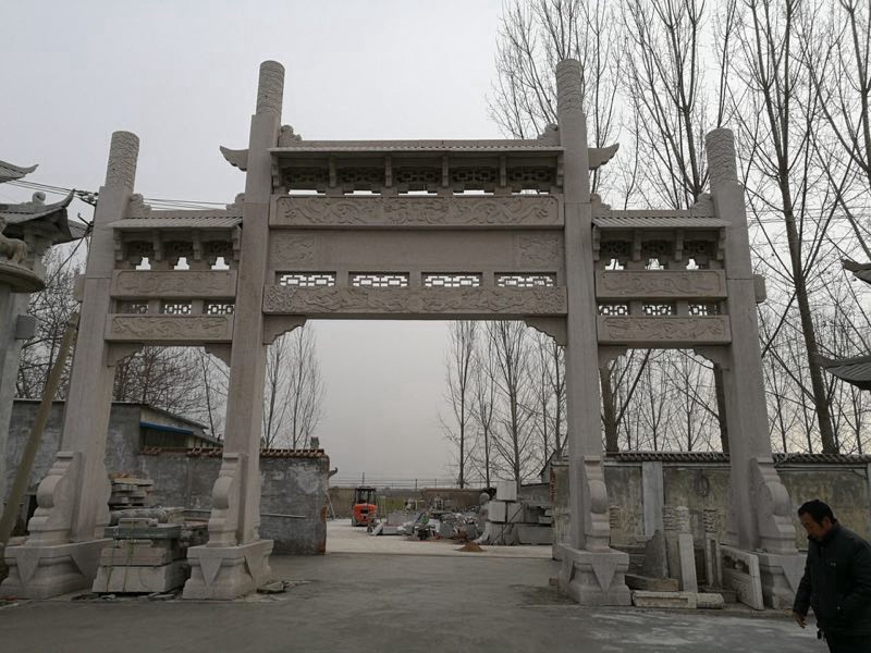 三门三楼石门楼