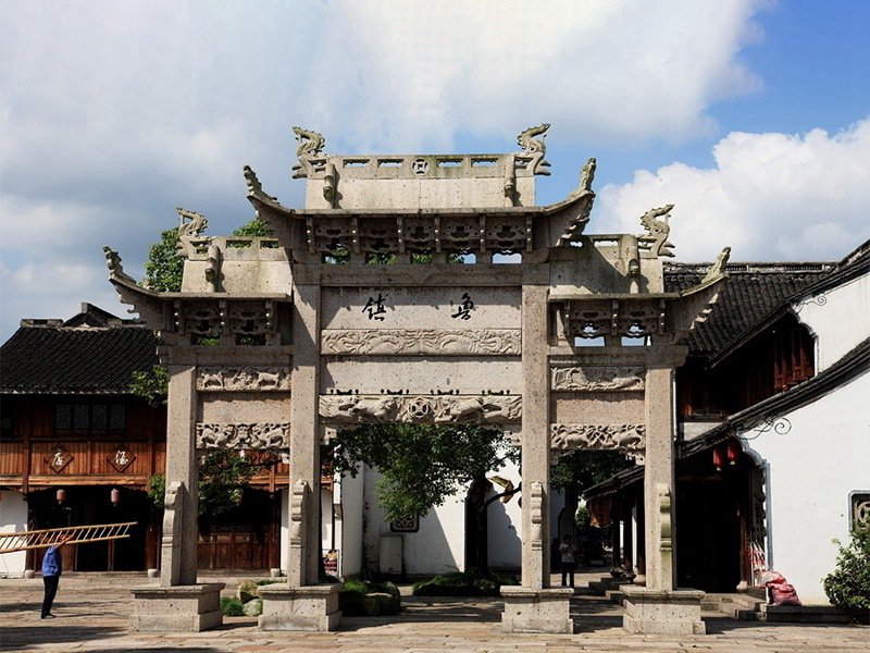 仿古石牌楼设计样式
