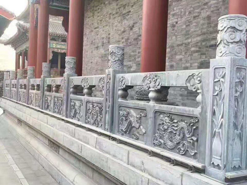 寺庙青石仿古栏杆