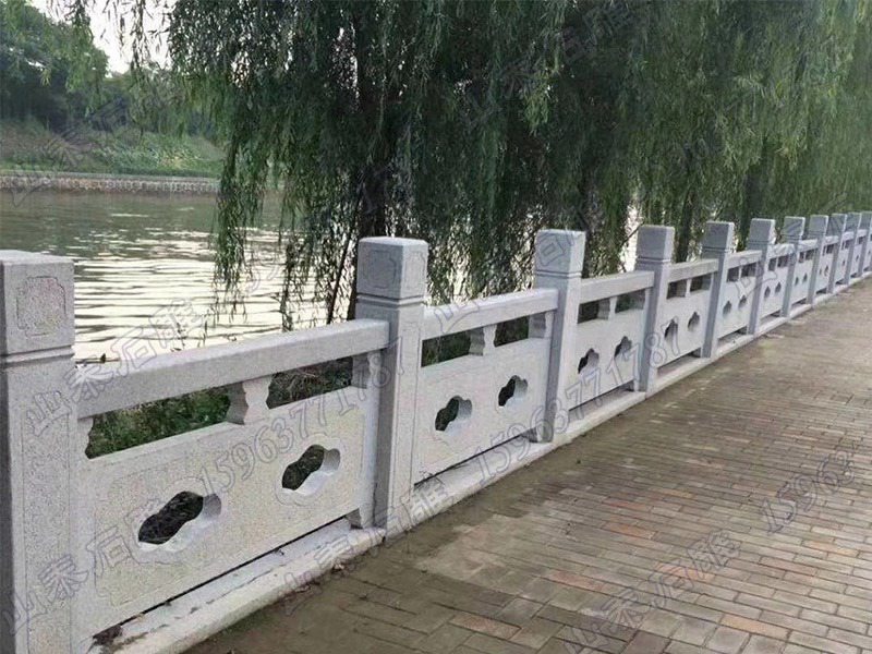 嘉祥河道石栏杆厂家