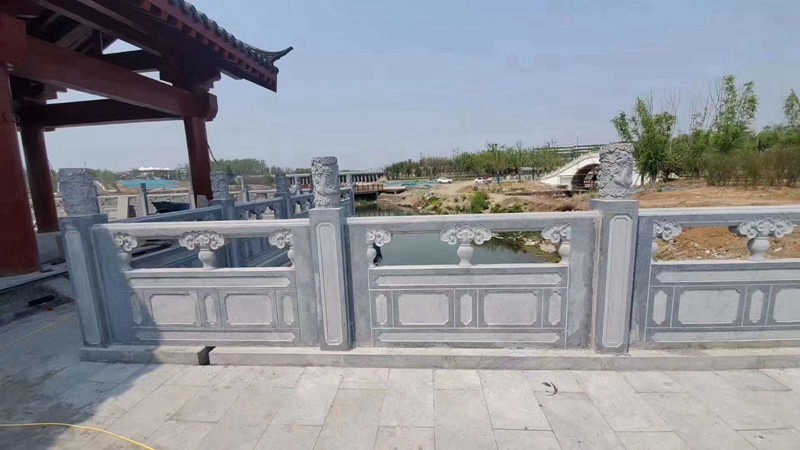 景区石栏杆图片