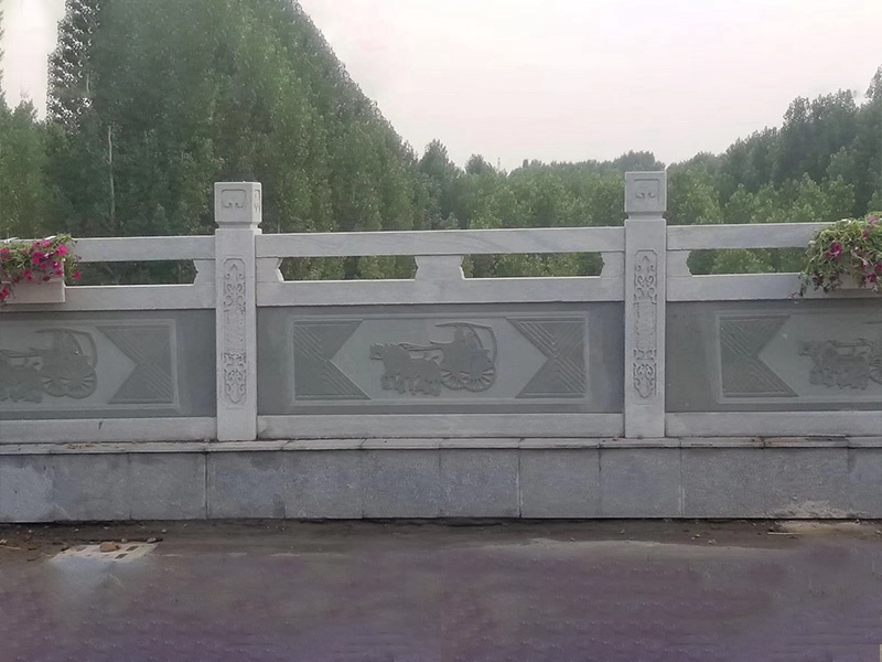桥梁石护栏图片